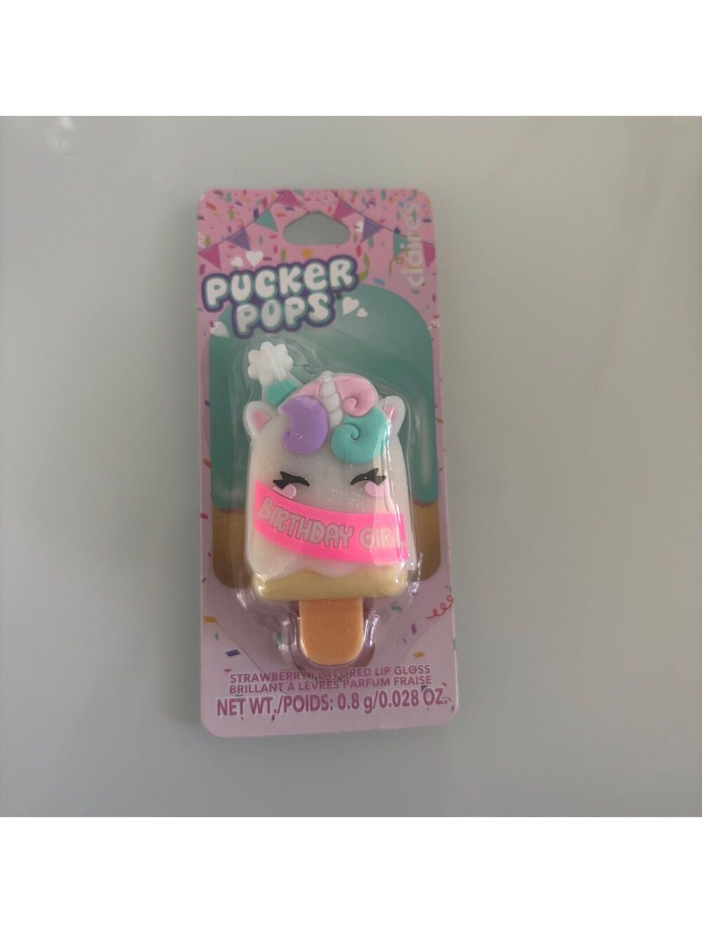 Pucker Pops Strawberry Flavored Lip Gloss
